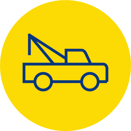 Tow truck icon.